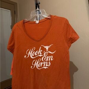 Orange Hook 'Em Horns T-Shirt